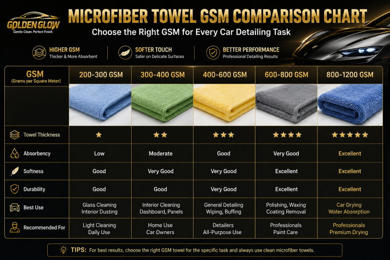 GSM comparison chart