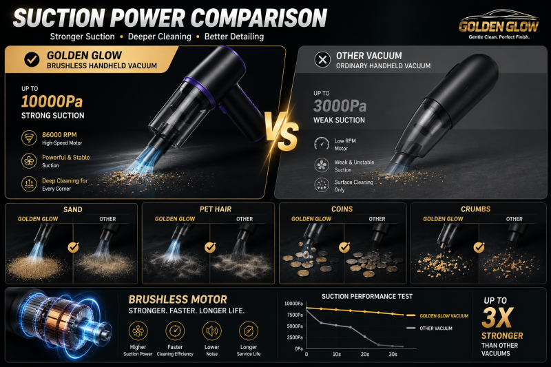 Suction Power Comparison