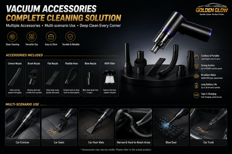 Vacuum Accessories Display