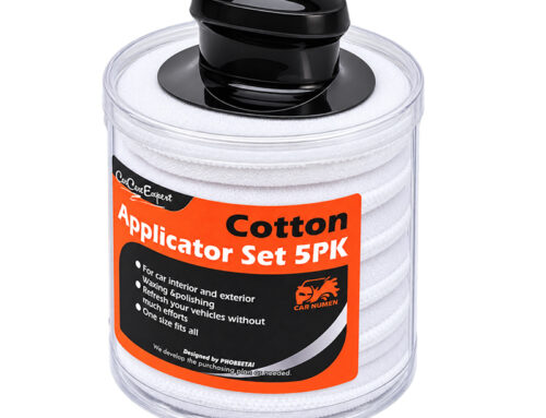 6-Pack Soft Car Wax Applicator Pads for Paint Surface Care