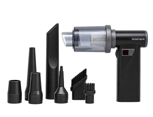 4-in-1 Cordless Car Vacuum & Air Blower for Interior Cleaning