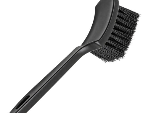 Handheld Brush for Tire & Engine Bay Cleaning
