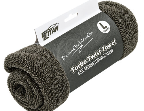 Twisted Loop Drying Towel for Fast Car Drying